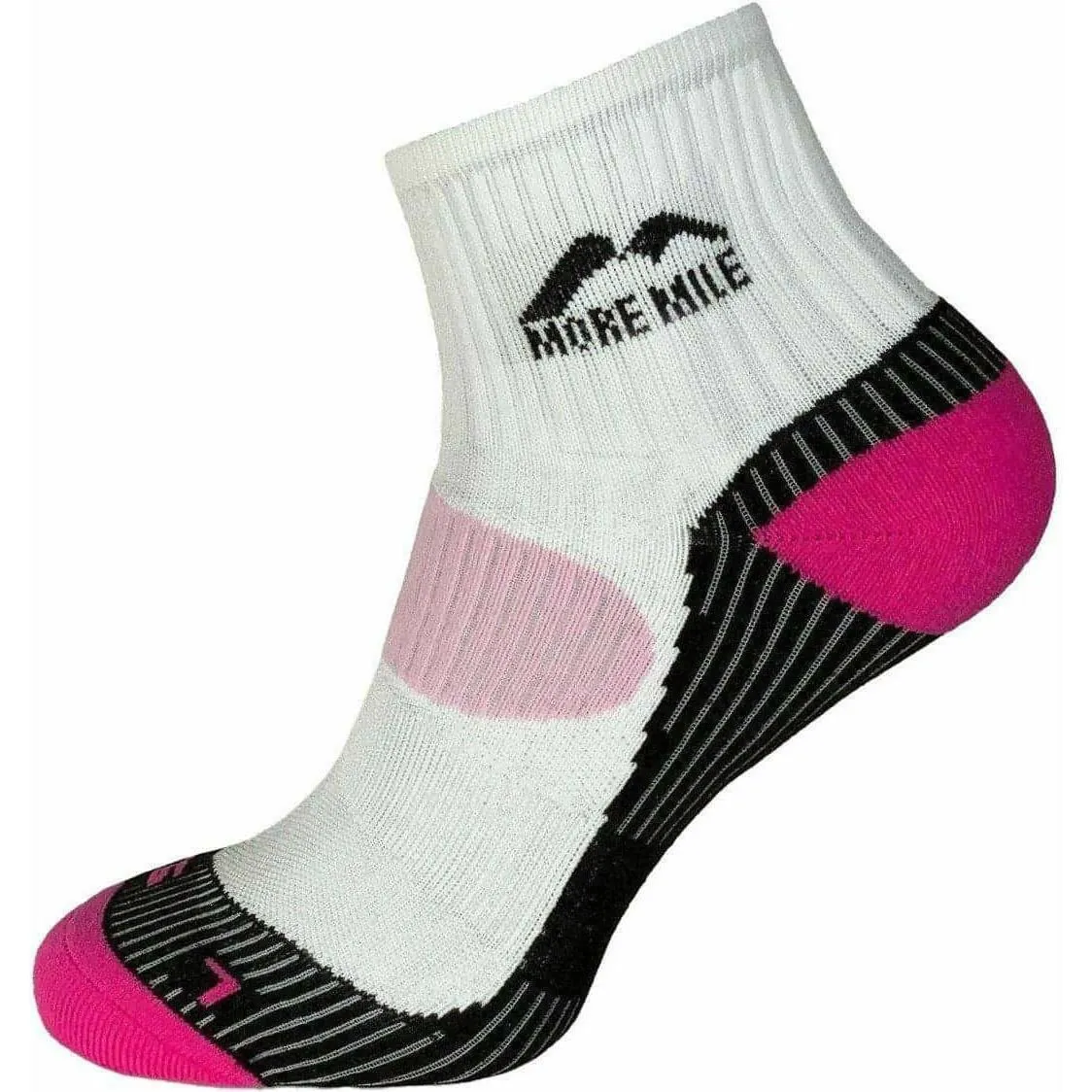 More Mile London (3 Pack) Womens Running Socks - Multi