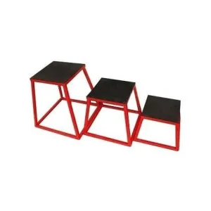 Morgan Plyometric Box Set Of 3 - (12" - 18" - 24") Full Commercial Grade