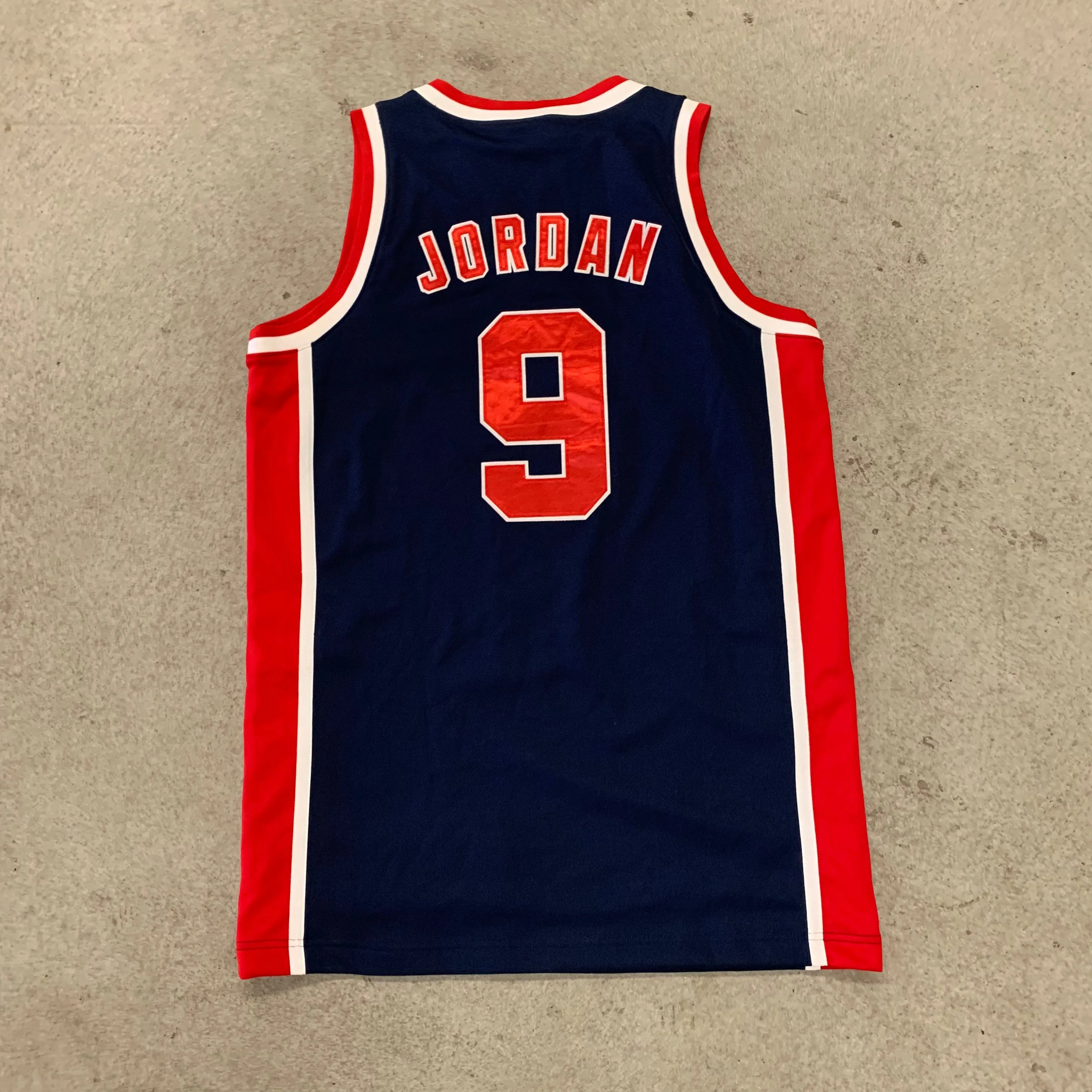 MS 2000's Nike USA Michael Jordan Basketball Jersey Size M