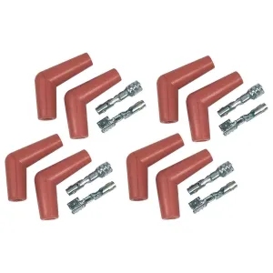 MSD 115 Professional Racing Spark Plug Boots & Terminals - (Set of 8)