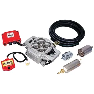 MSD Atomic EFI Master Kit - Includes Throttle Body / Power Module / Wide Band O2 Sensor / Handheld Programmer / Fuel Pump Kit - (2920)