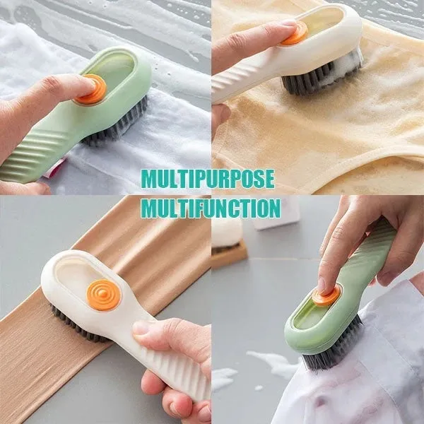 Multifunctional Shoe Brush For Sneakers Automatic Liquid Discharge