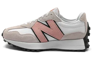 New Balance 327 sneakers, white/pink