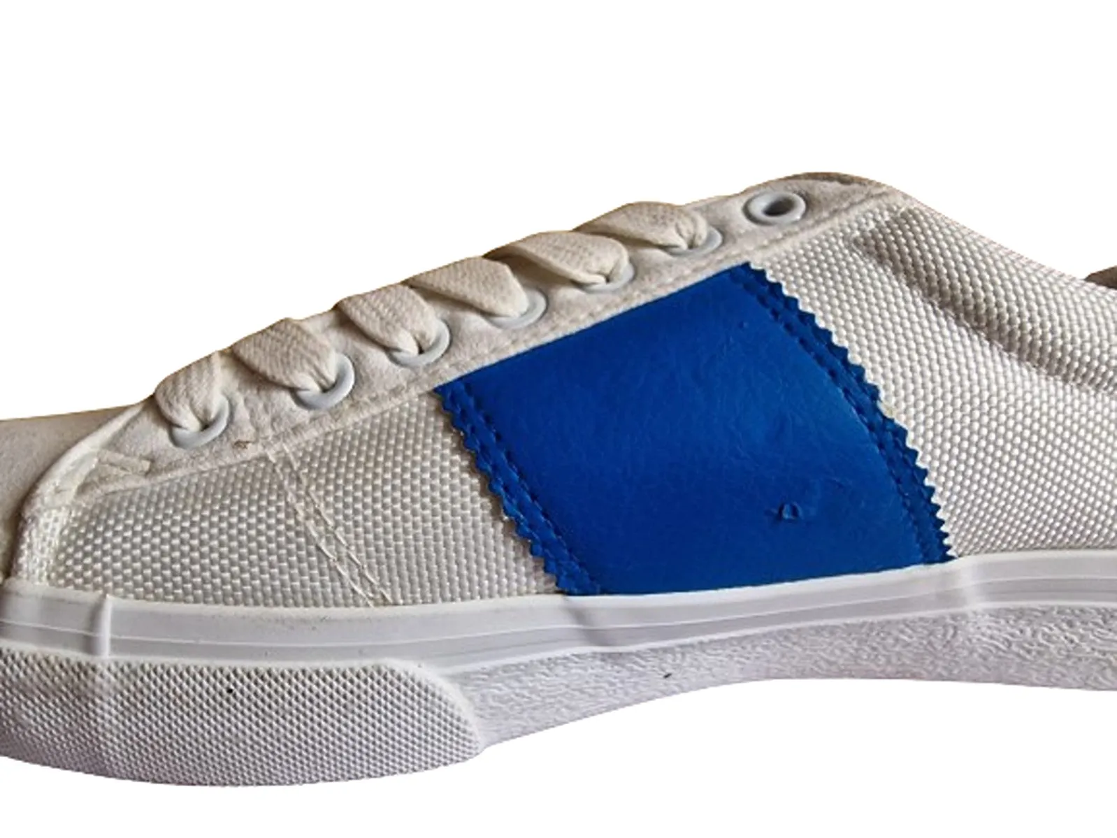 Next White Stag Canvas Mens Trainers