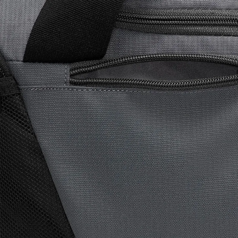 NIKE Brasilia Training Duffle Bag (Grey/Black/White)