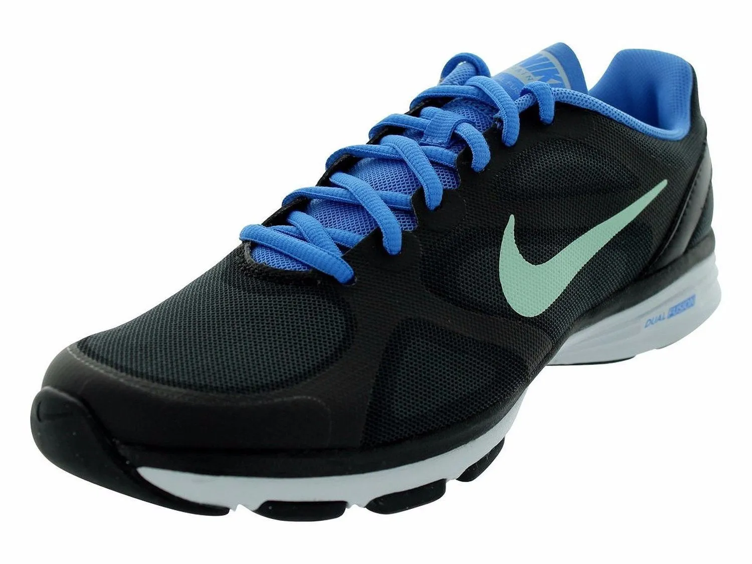 Nike Dual Fusion TR  Training Shoes  Black/Blue  (Women)