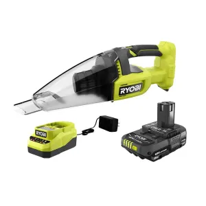 Open Box -  RYOBI ONE  18V Cordless Multi-Surface Handheld Vacuum Kit with 2.0 Ah Battery and Charger