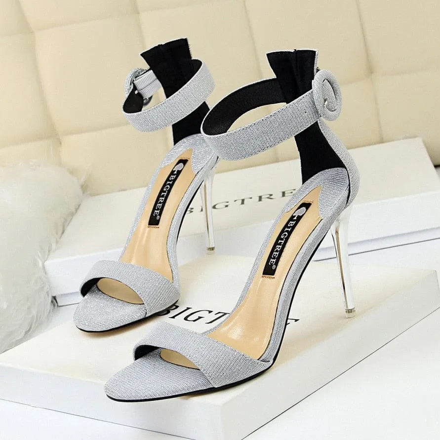 Open Toe Stylish High Heels