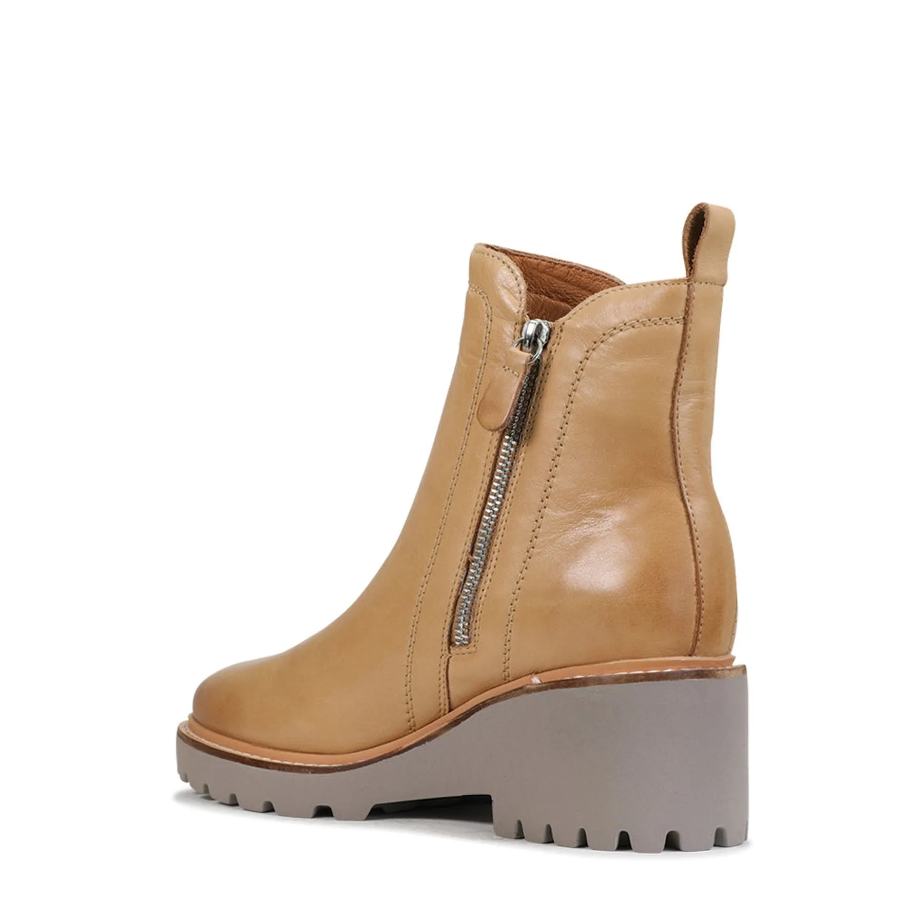 PARSON WEDGE BOOT LEATHER