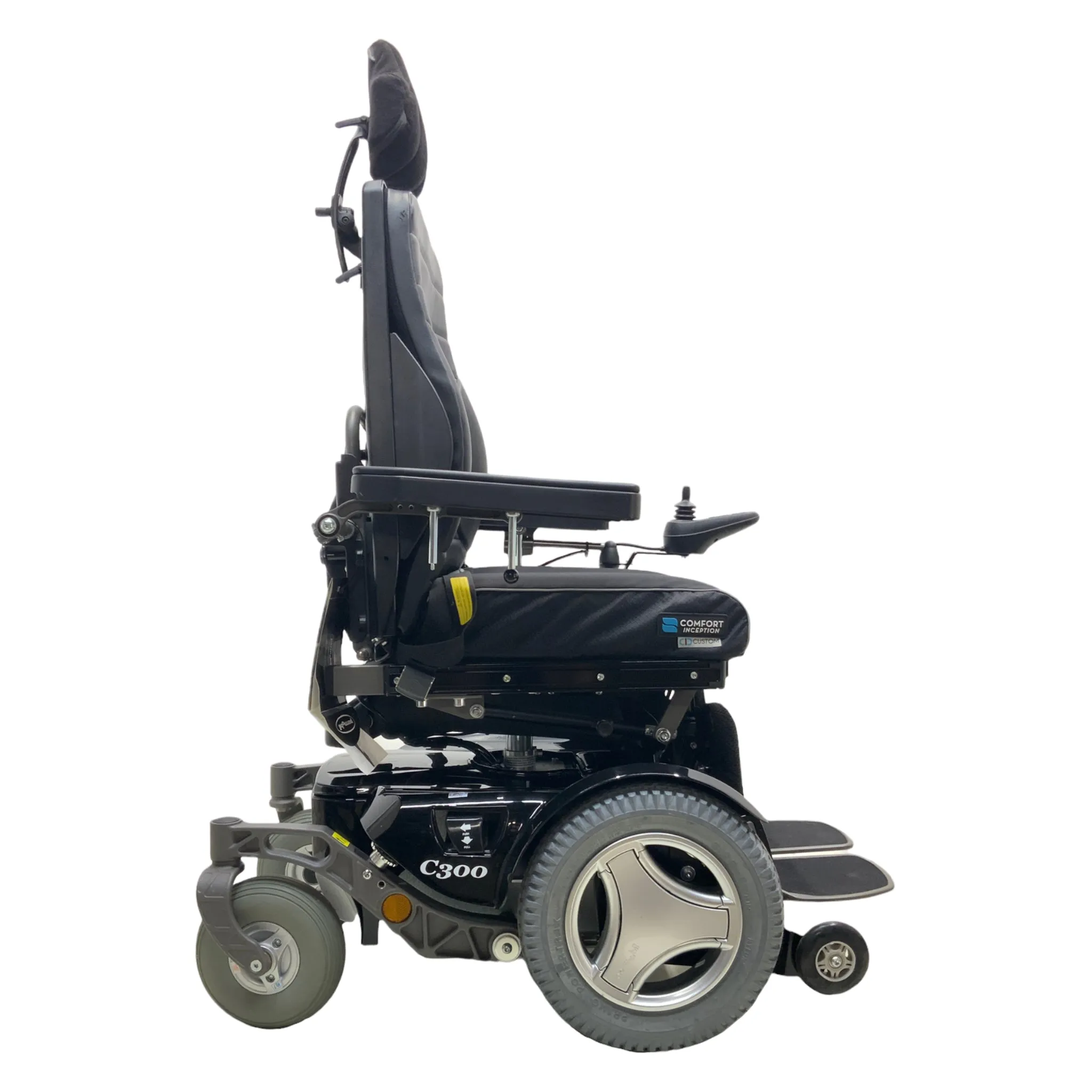 Permobil C300 Rehab Power Wheelchair with Tilt | 18" x 17" Seat | Tilt Seating Function