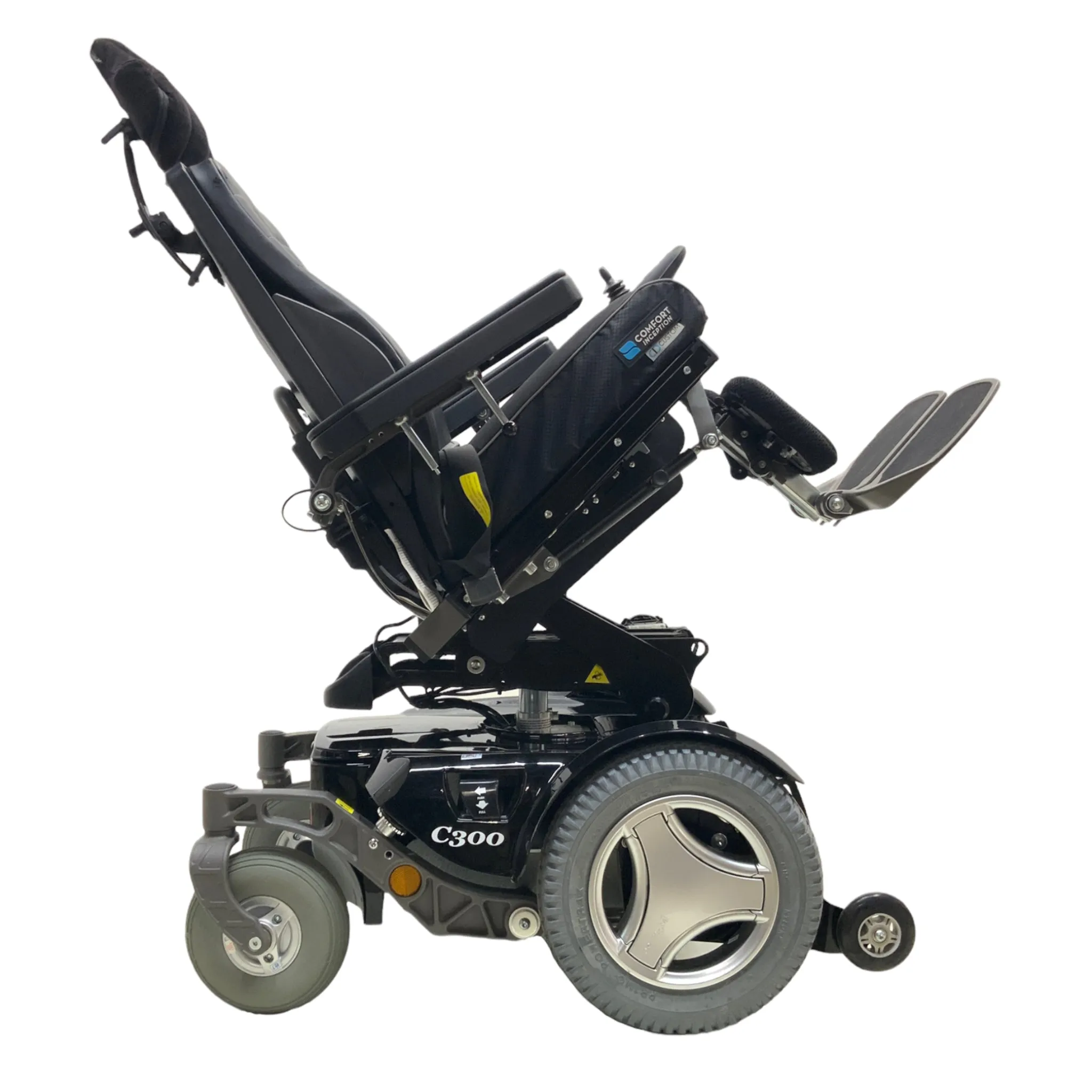 Permobil C300 Rehab Power Wheelchair with Tilt | 18" x 17" Seat | Tilt Seating Function