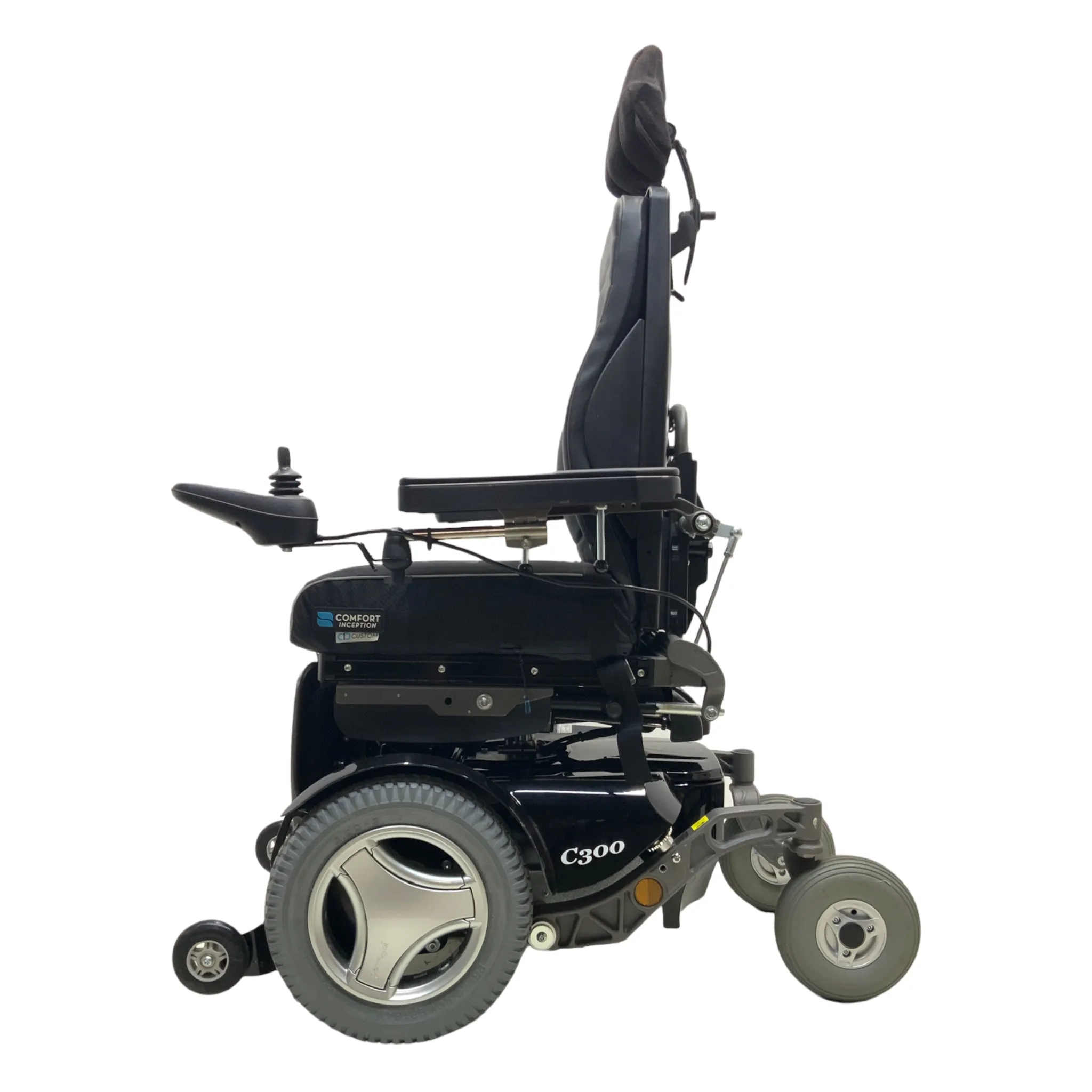 Permobil C300 Rehab Power Wheelchair with Tilt | 18" x 17" Seat | Tilt Seating Function