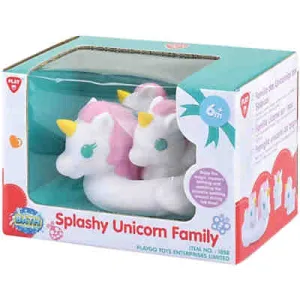 Playgo Splashy Unicorn-Pegasus Family Bath Toy Set of 4