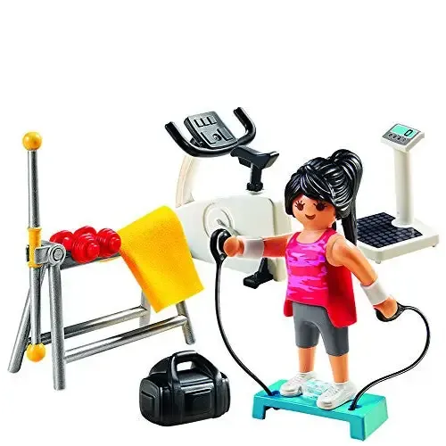 Playmobil City Life Fitness Room Play Set (For Kids 4-10) 5578