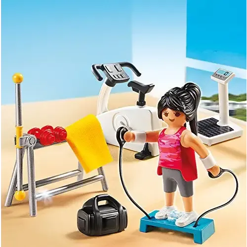 Playmobil City Life Fitness Room Play Set (For Kids 4-10) 5578