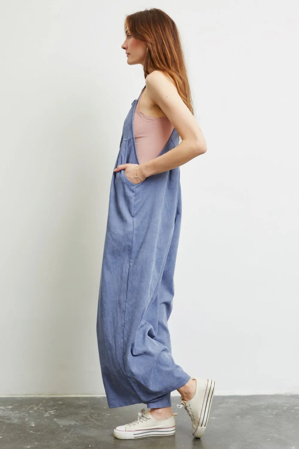 Pocketed Panache Wide Leg Jumpsuit