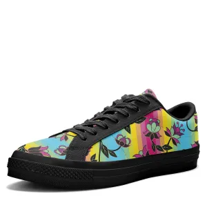 Powwow Carnival Aapisi Low Top Canvas Shoes Black Sole