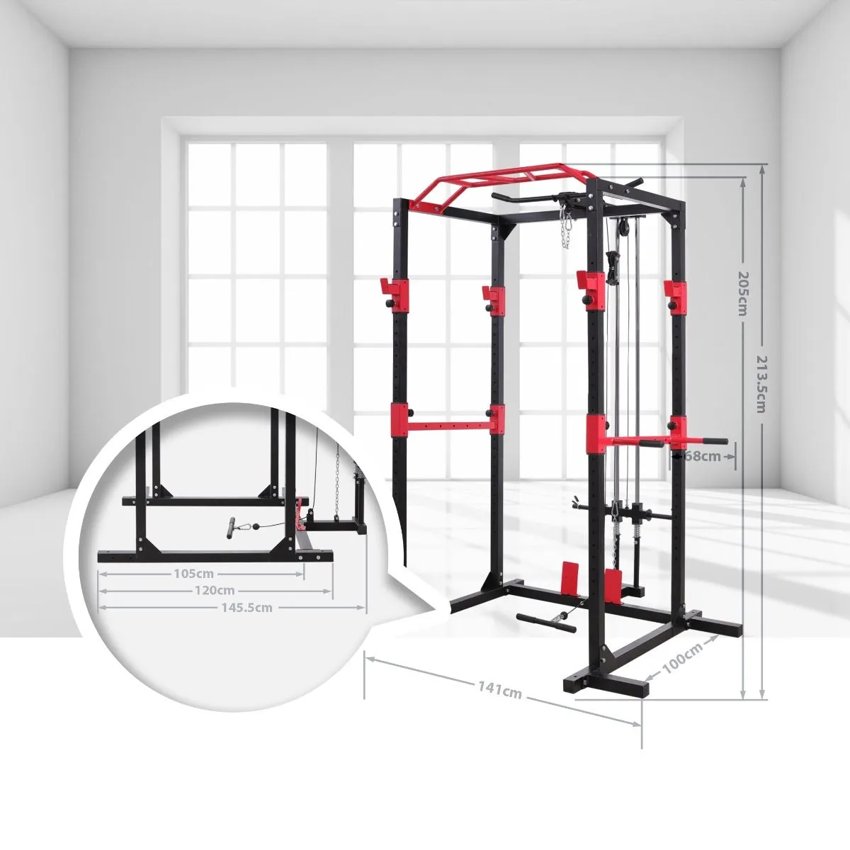 PR-500 Multi-Functional Power Rack