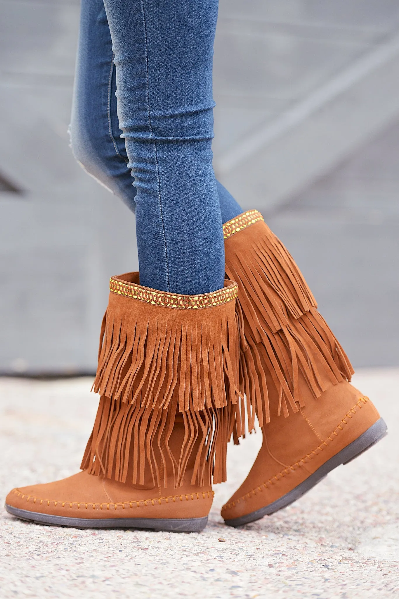 RAMPAGE Chelsey Boots - Cognac