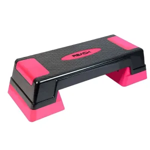 Reach Premium Adjustable Home Gym Fitness Stepper for Exercise| Gym Bench, Workout Bench Best For Weight Loss |Workout Board with Non-Slip Surface & Good Quality Material (Pink & Black)