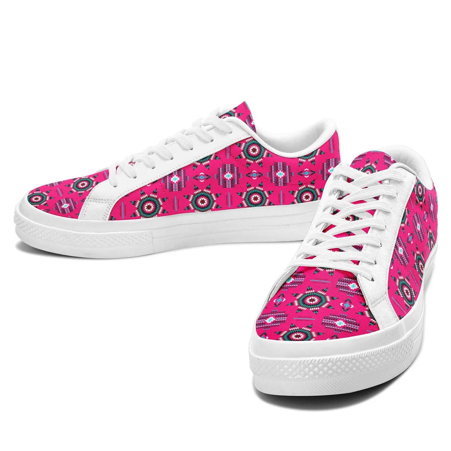 Rising Star Strawberry Moon Aapisi Low Top Canvas Shoes White Sole