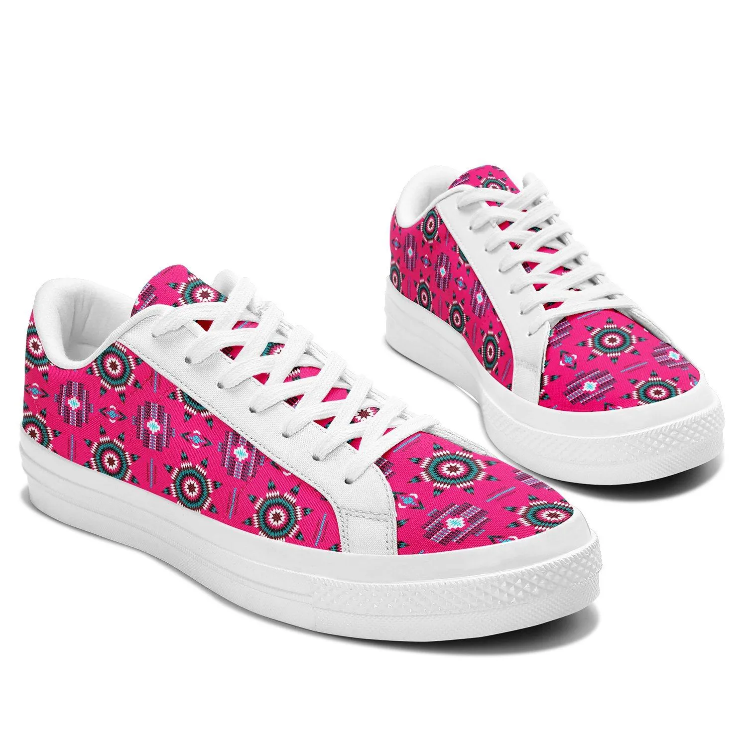 Rising Star Strawberry Moon Aapisi Low Top Canvas Shoes White Sole