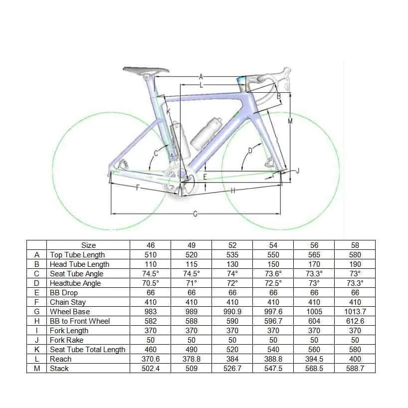 Road Bike Disc Frame A9