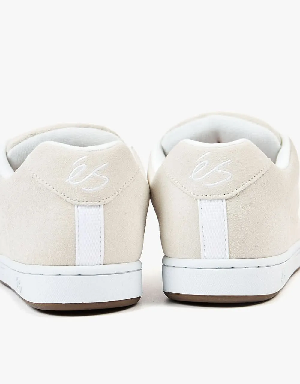 éS Accel OG Skate Shoes - White/Gum