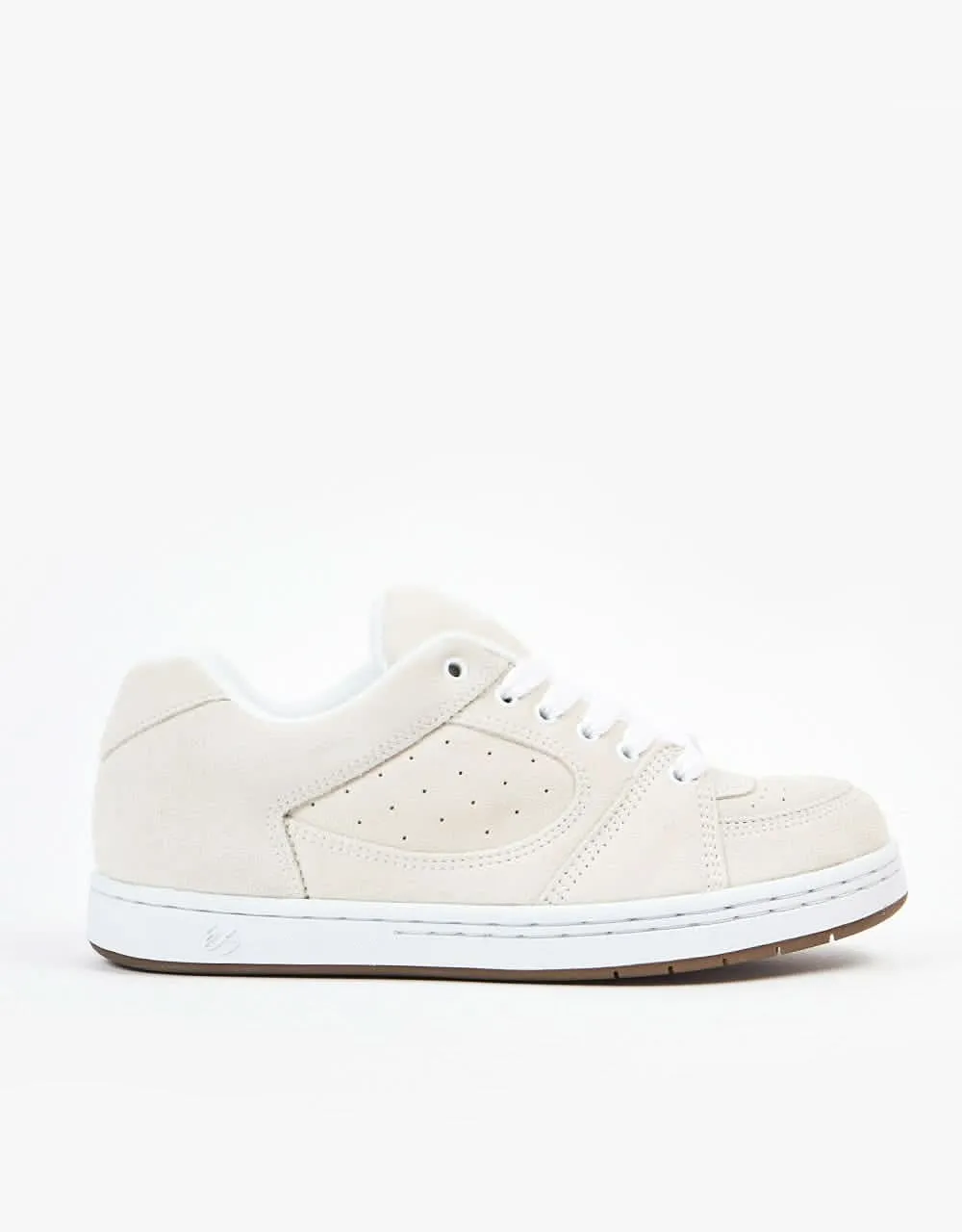 éS Accel OG Skate Shoes - White/Gum