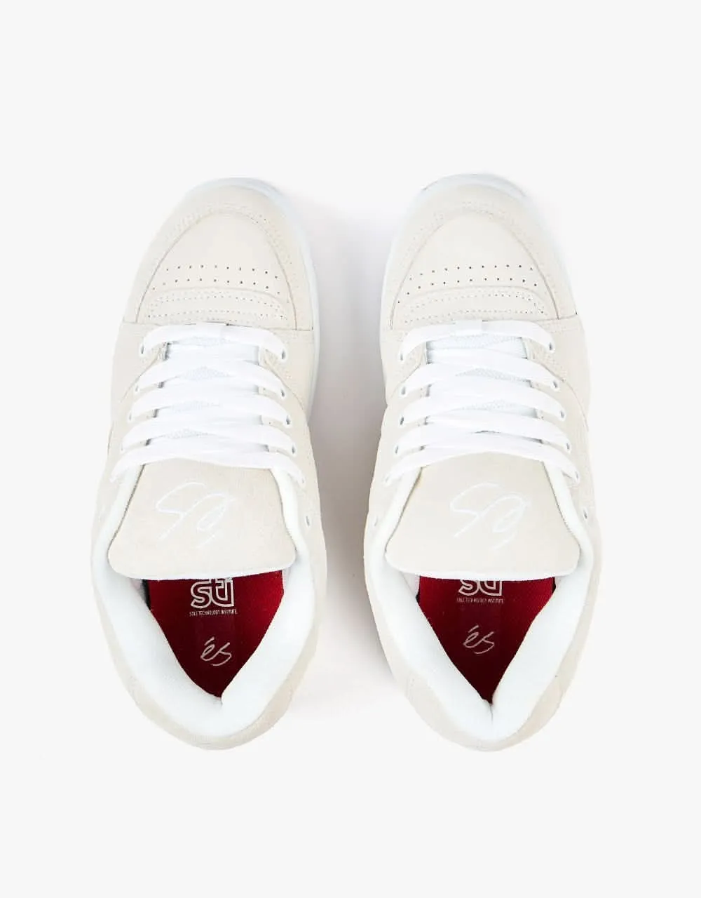 éS Accel OG Skate Shoes - White/Gum