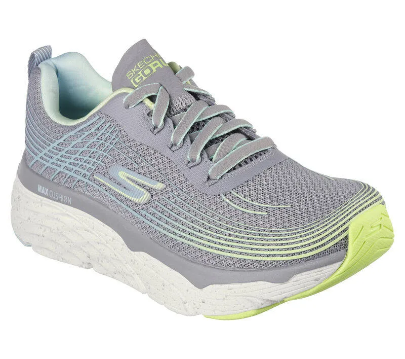 Skechers Womens Max Cushioning Elite Galaxy Burst Grey Lime