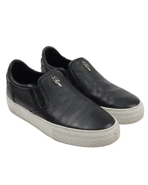 Slip On Platform Black