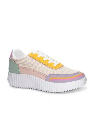 Spirited Mesh Sneaker-Lilac