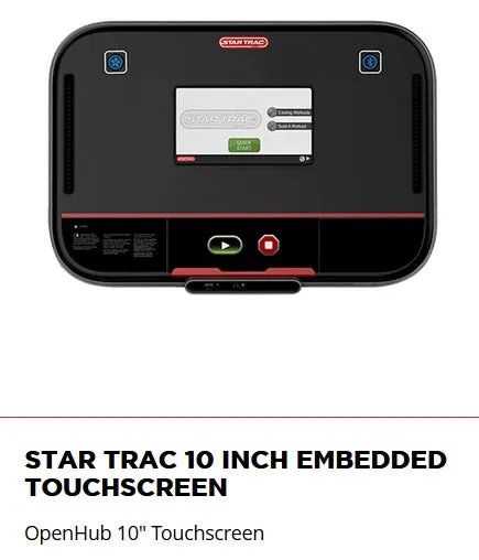 STAR TRAC 8 SERIES CT CROSS TRAINER W/LCD CONSOLE