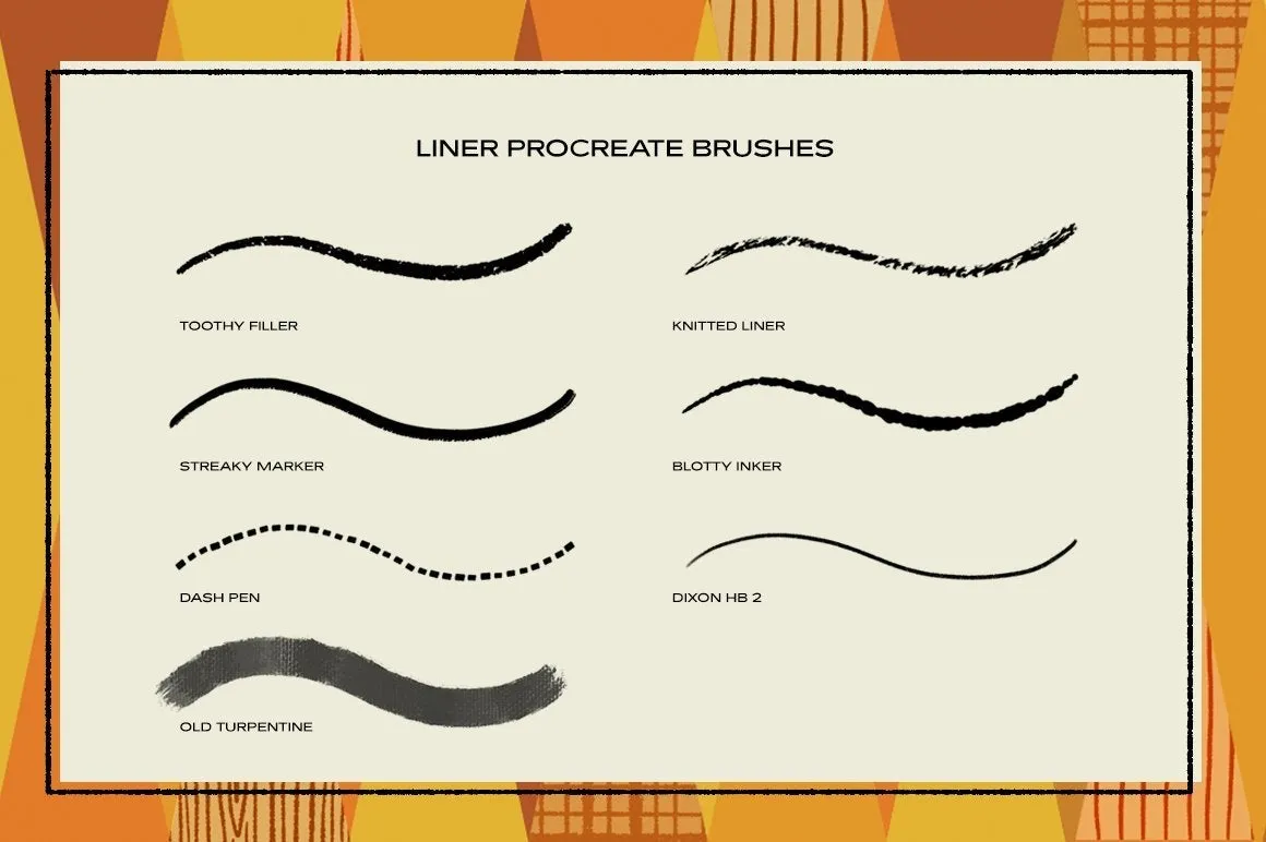 The Liner Brush Pack for Procreate