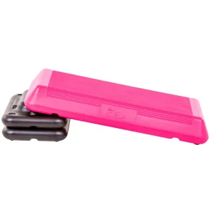 The Step Circuit Platform with 2 Freestyle Risers - Pink