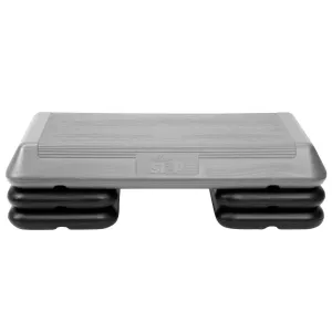 The Step Circuit Platform with 4 Freestyle Risers - Grey