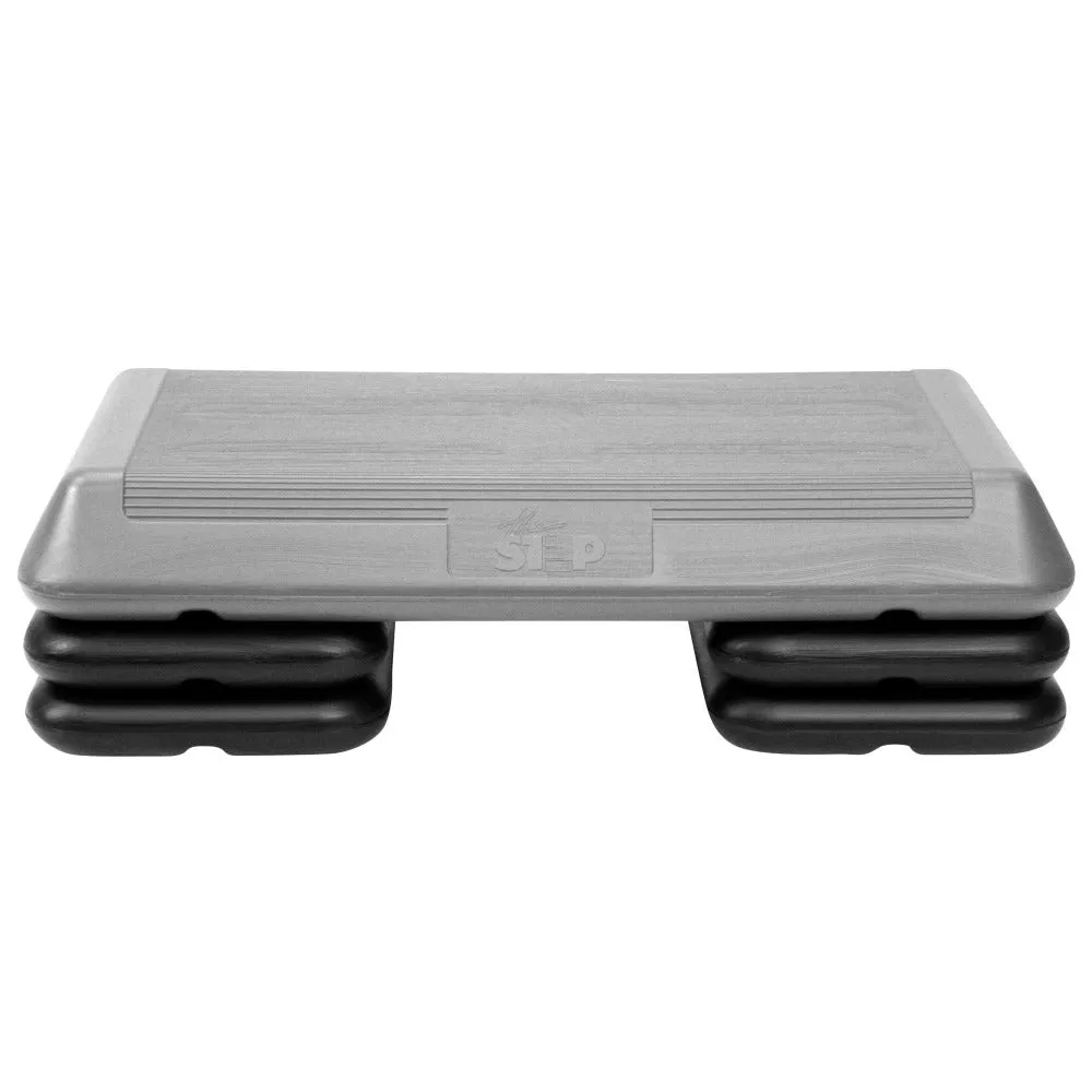 The Step Circuit Platform with 4 Freestyle Risers - Grey