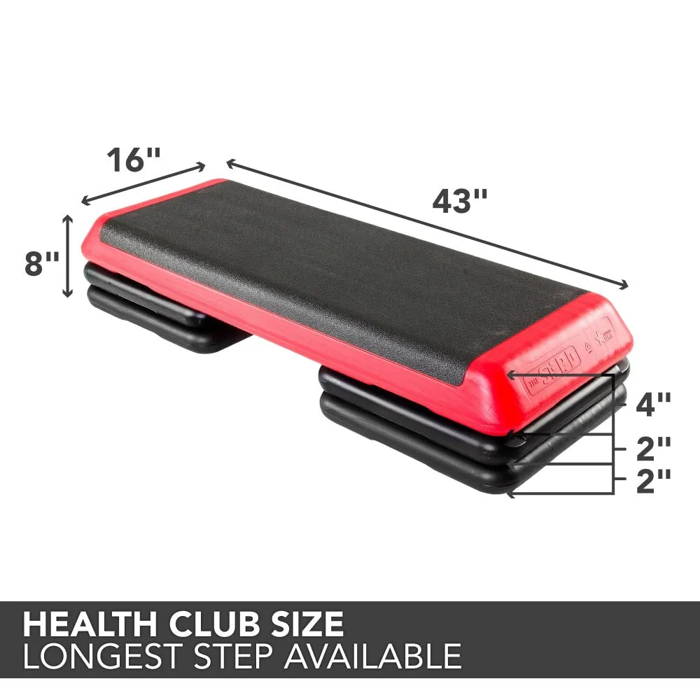 The Step Heath Club Size Step Up Platform (Red)