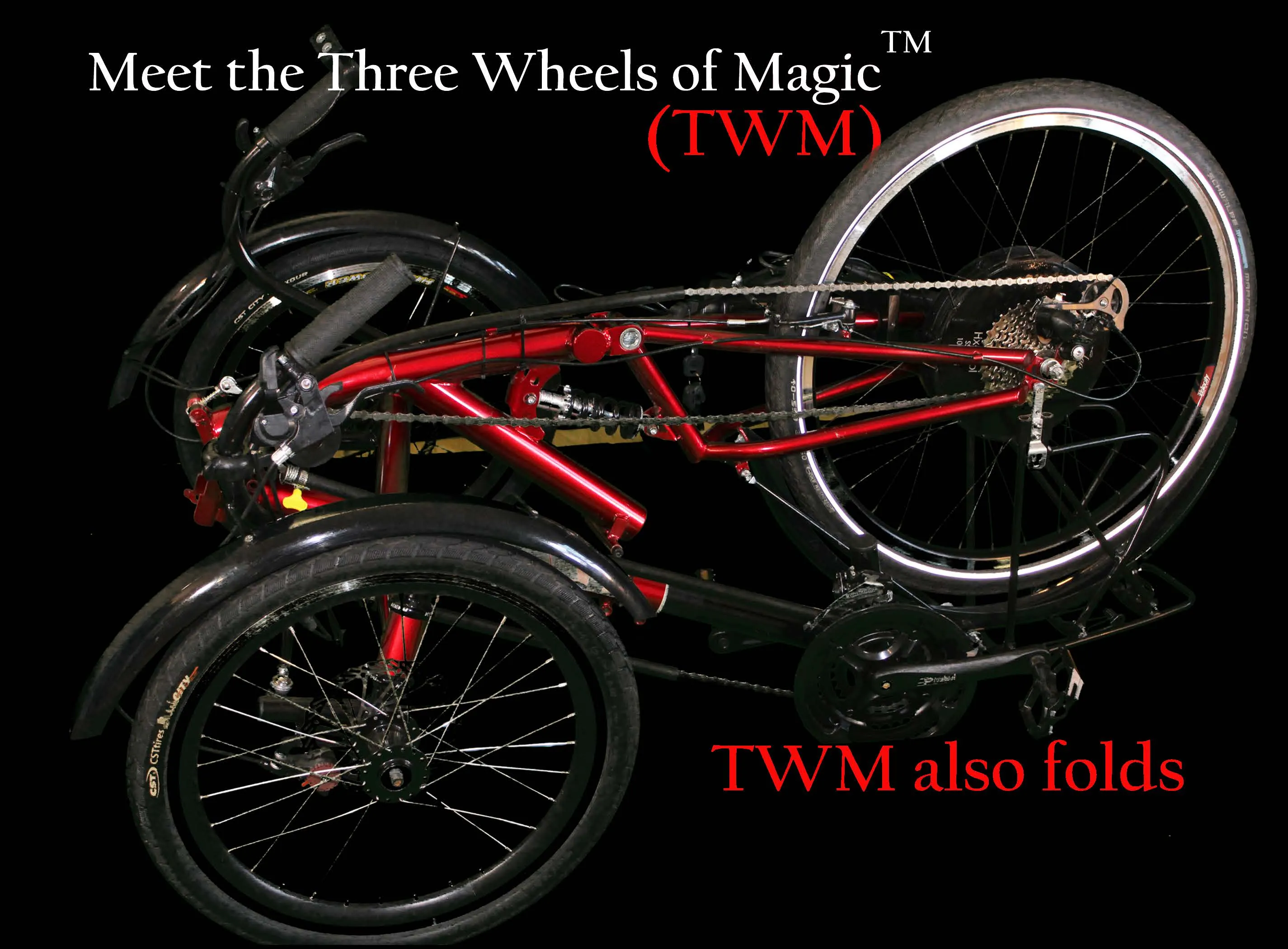 Three Wheels of Magic All Electric Recumbent Trike (Current Lead Time 6 to 12 Weeks)