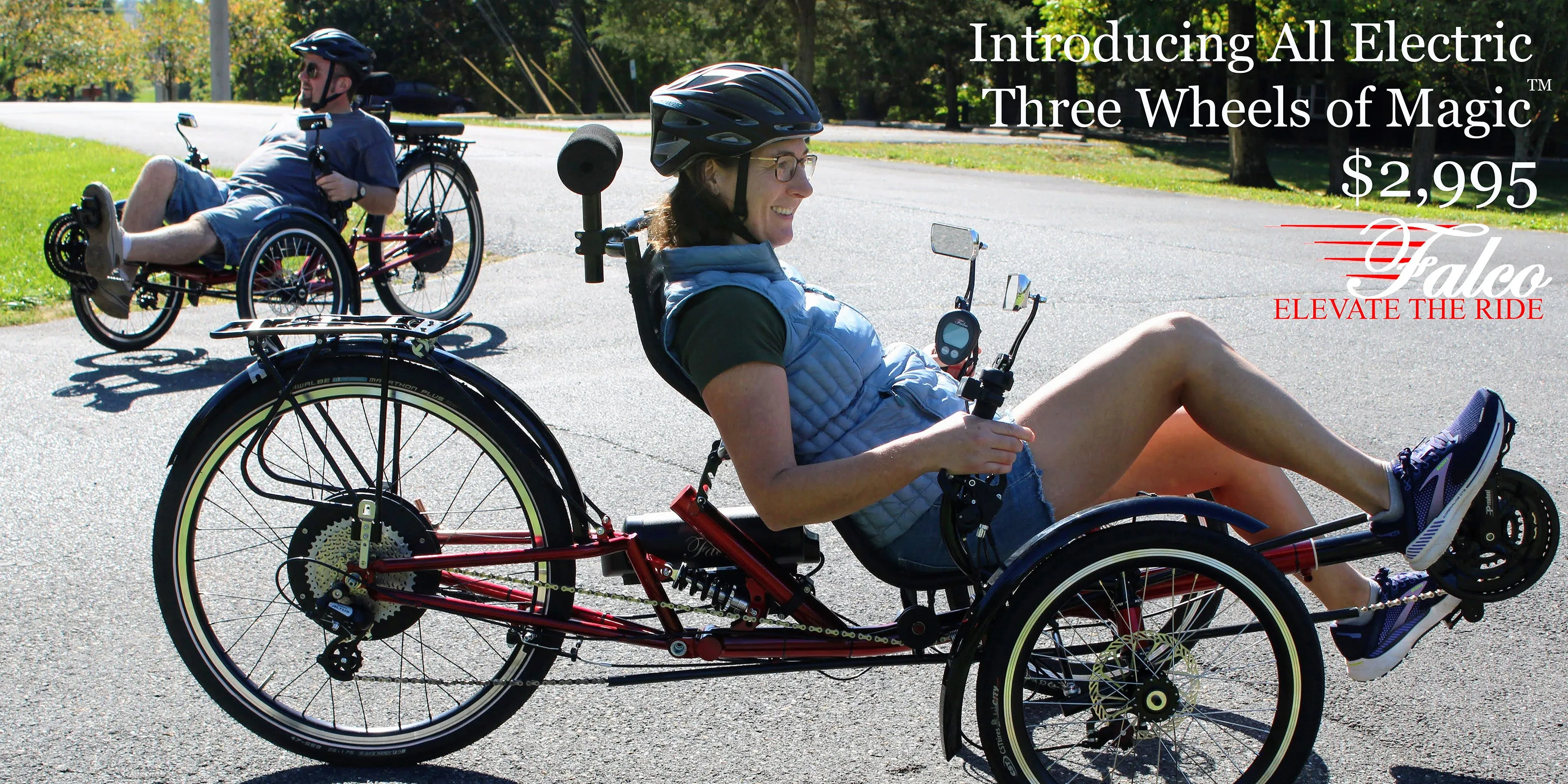 Three Wheels of Magic All Electric Recumbent Trike (Current Lead Time 6 to 12 Weeks)