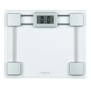 Toughened Glass Digital Bathroom Scale - Clear