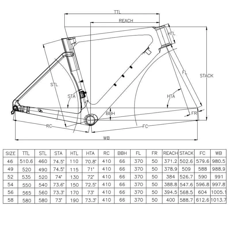 TRIAERO Disc Road Frame A9