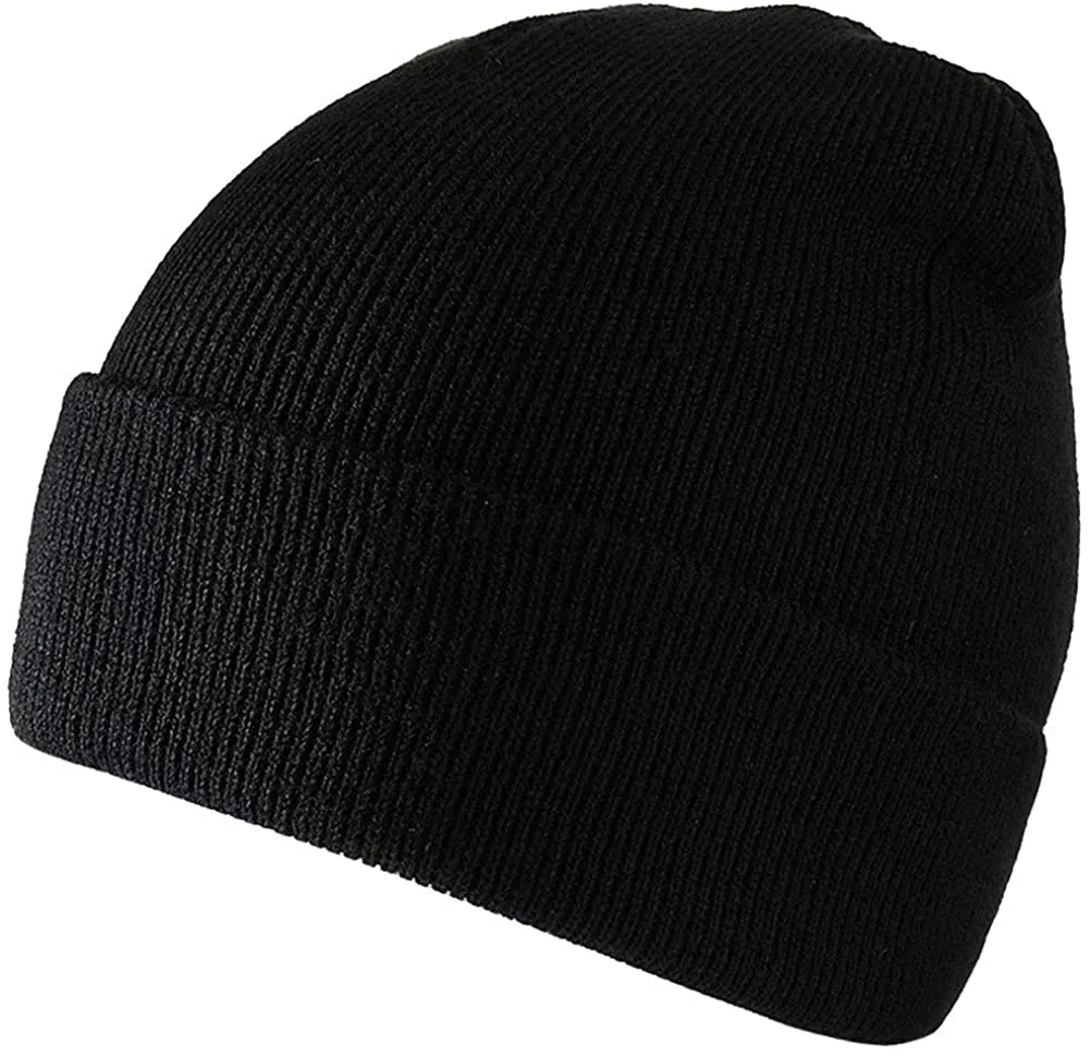 TYONMUJO Unisex Adult Knit Beanie for Men Women Warm Snug Hat Cap