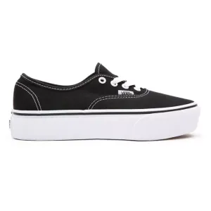 Vans scarpa sneakers con zeppa da donna Authentic Platform VN0A3AV8BLK nero