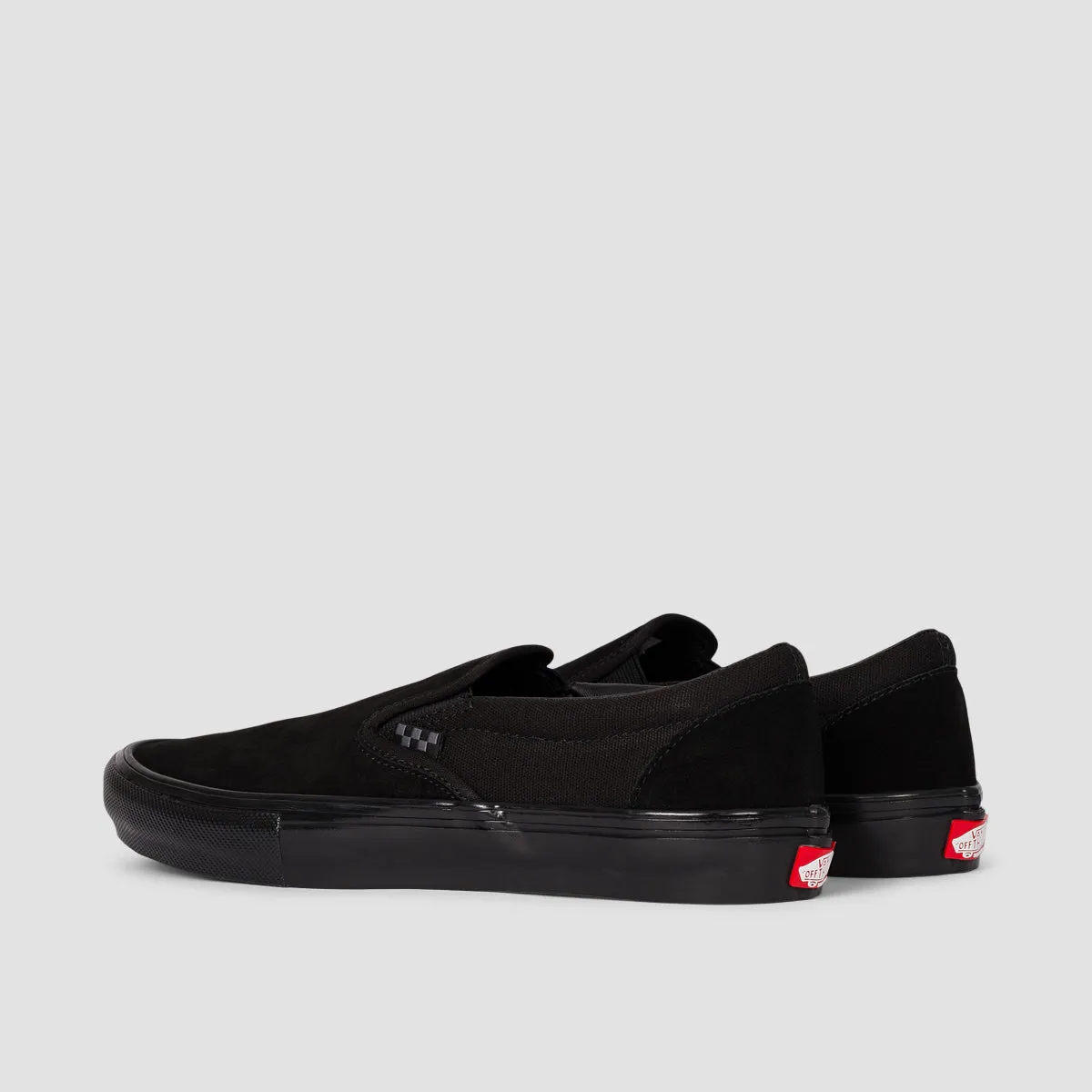 Vans Skate Slip-On Shoes - Black/Black