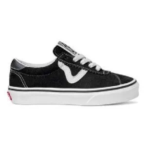 Vans Youths Vans Sport Black White Lace Up CLEARANCE NOT RETURNABLE