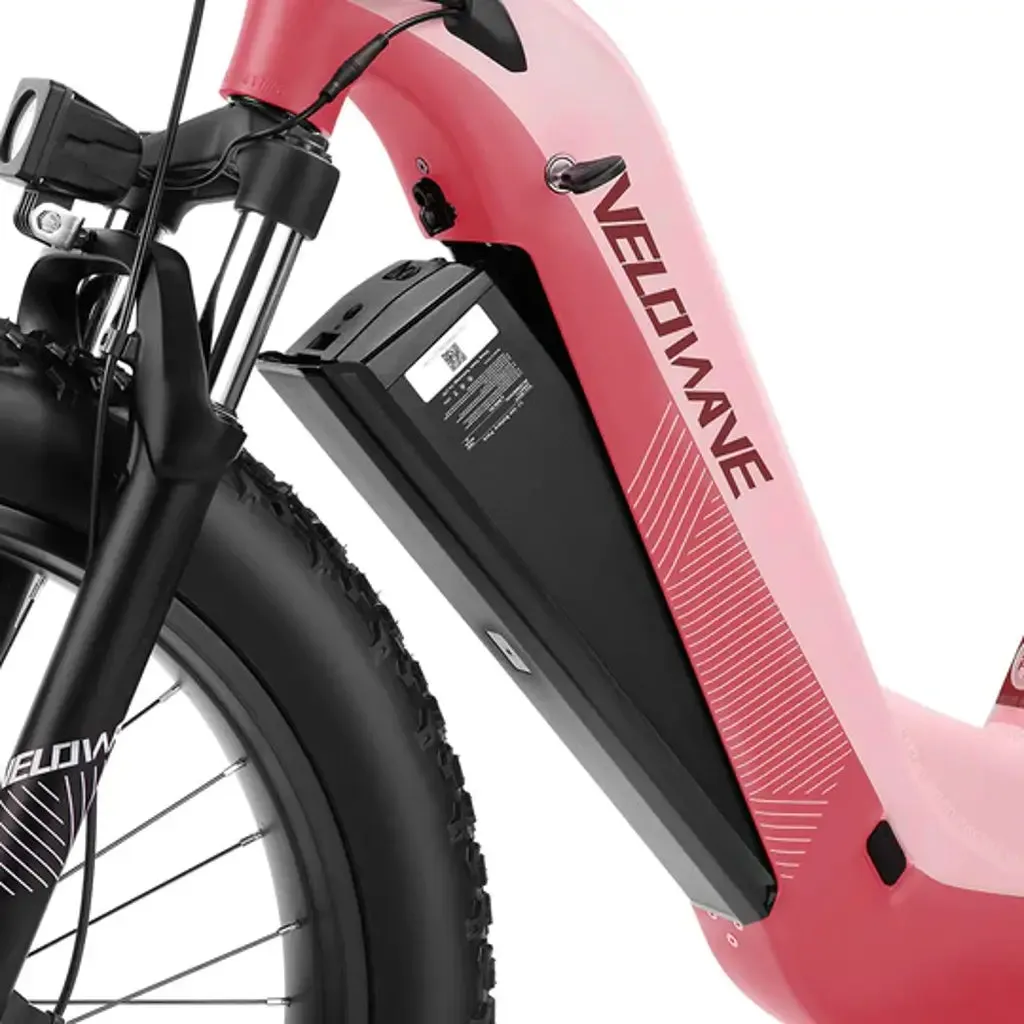 Velowave Grace Step Thru 750W 48V Fat Tire Commuter Electric Bike