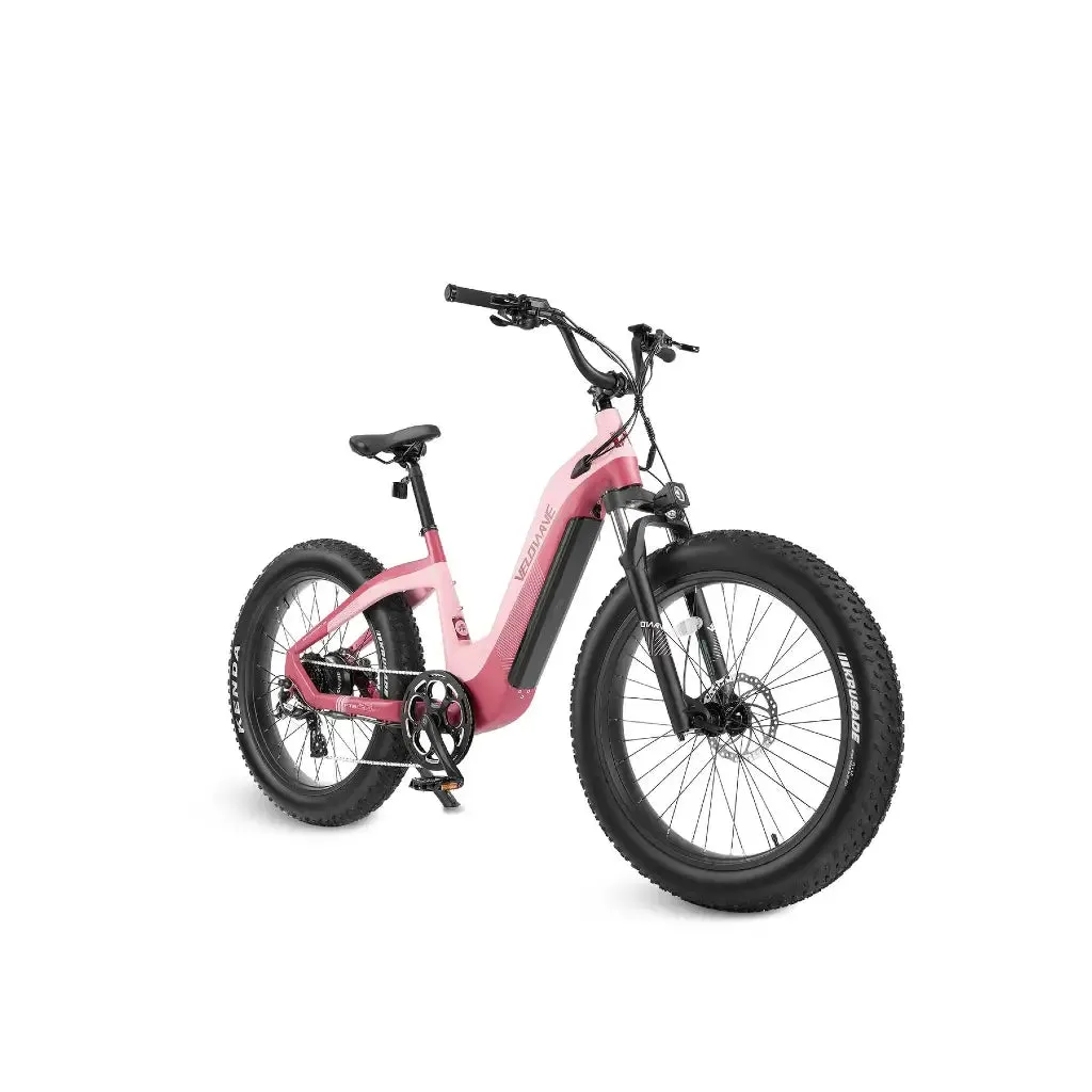 Velowave Grace Step Thru 750W 48V Fat Tire Commuter Electric Bike