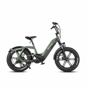 Velowave Pony Step Thru 750W 48V Fat Tire Commuter Electric Bike